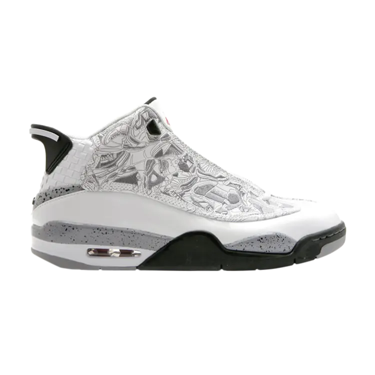 

Кроссовки Air Jordan Dub Zero 'White Cement', белый