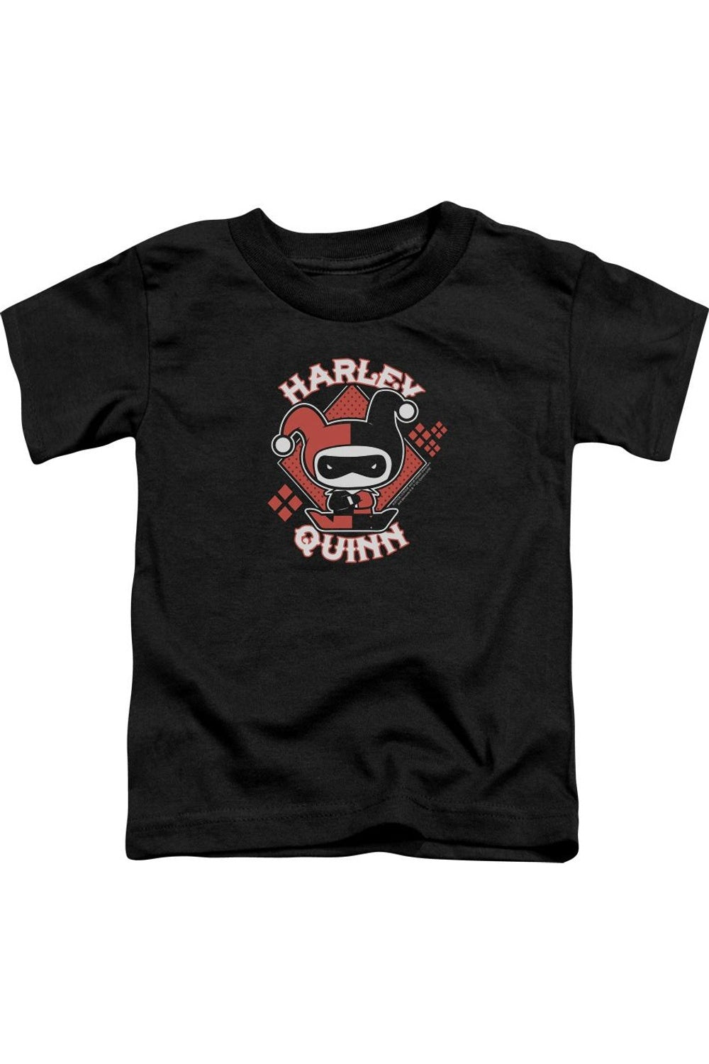 

Футболка с коротким рукавом для малышей "Harley Chibi" из Лиги Справедливости Америки Gildan, черный