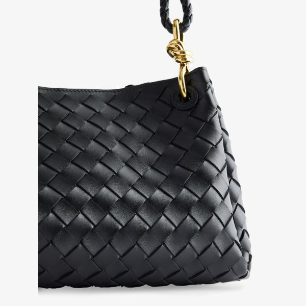 Сумка Bottega Veneta из кожи, черный — фото 3