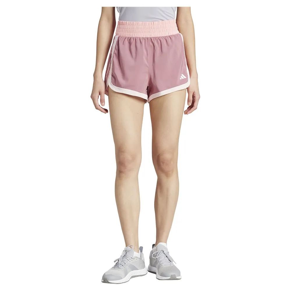 

Шорты adidas Pacer Woven Colorblock, розовый