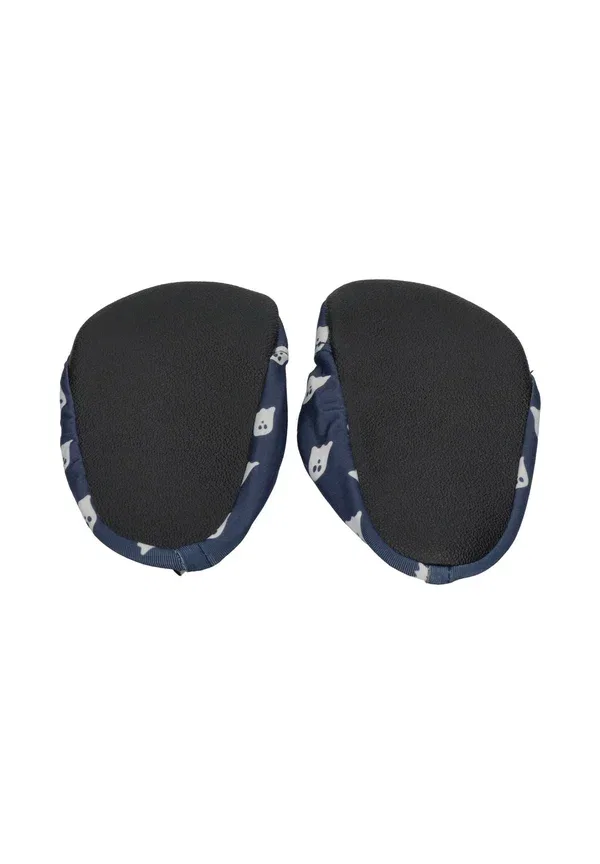 Тапочки для детей Kinder hausschuhe badeschuhe dunkelblau slippers Slipstop, темно-синий с призраками — фото 3