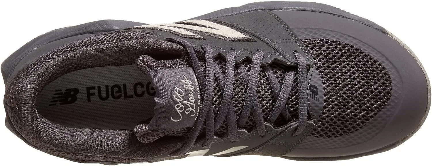 Мужские теннисные кроссовки New Balance, цвет Stone/Black — фото 4