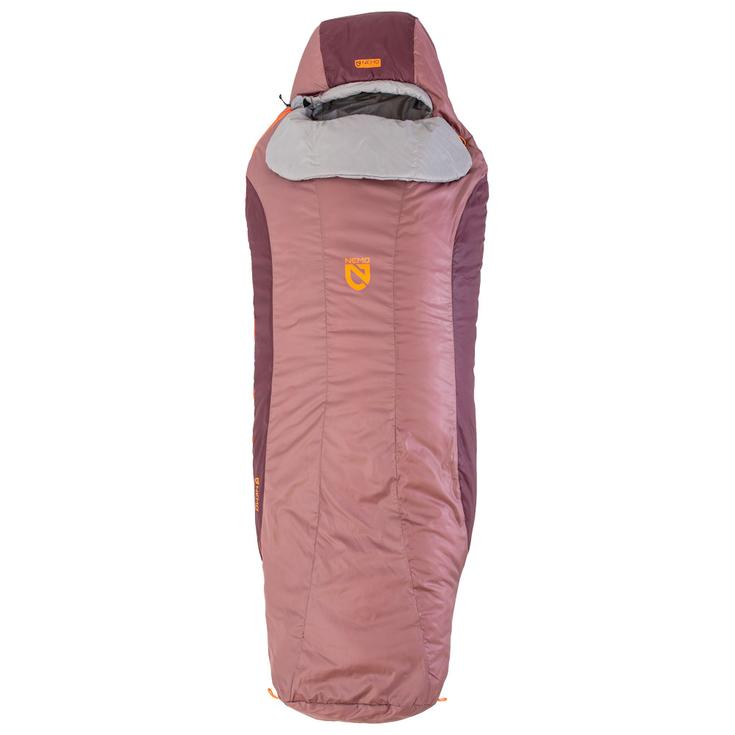 

Спальный мешок Tempo женский 35 twilight mauve paloma gray - обычный Nemo