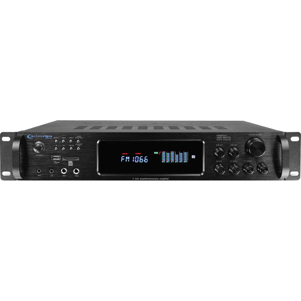 

Technical Pro H1502URBT 5.2-канальный аудиоресивер