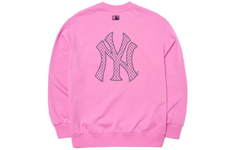 

MLB Старая цветочная толстовка унисекс темно-розовый