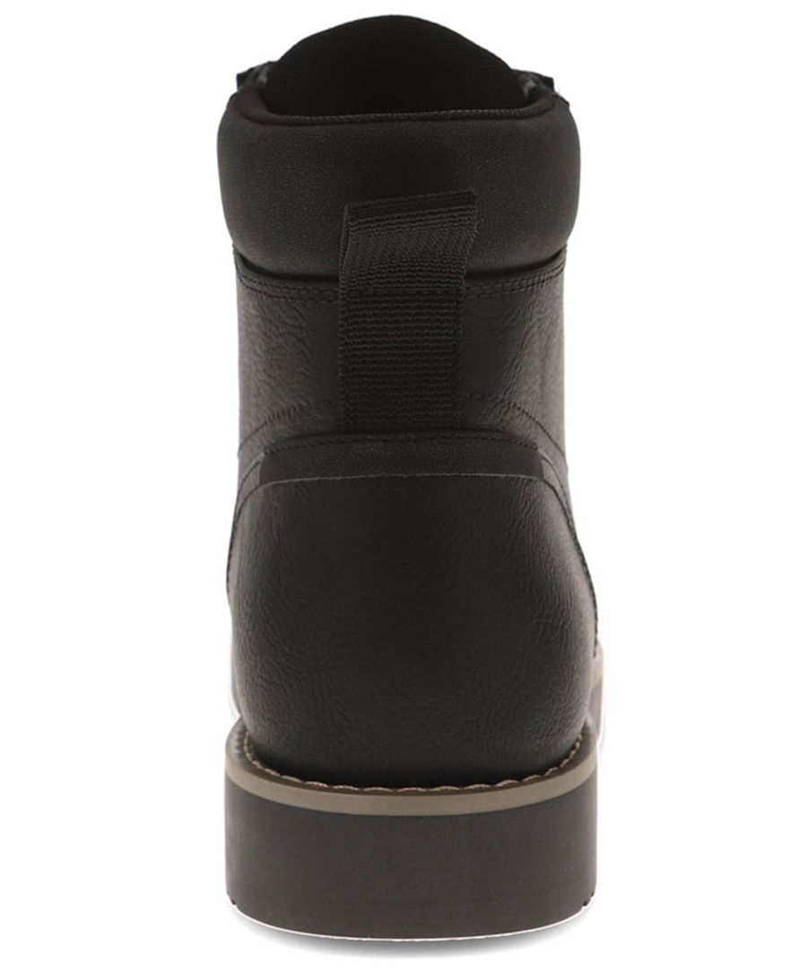 Мужские прочные ботинки-чукка Davis на шнуровке Dockers, Black — фото 3