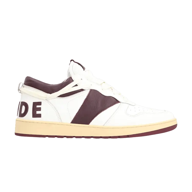

Кроссовки Rhude Rhude Rhecess Low 'White Maroon', белый