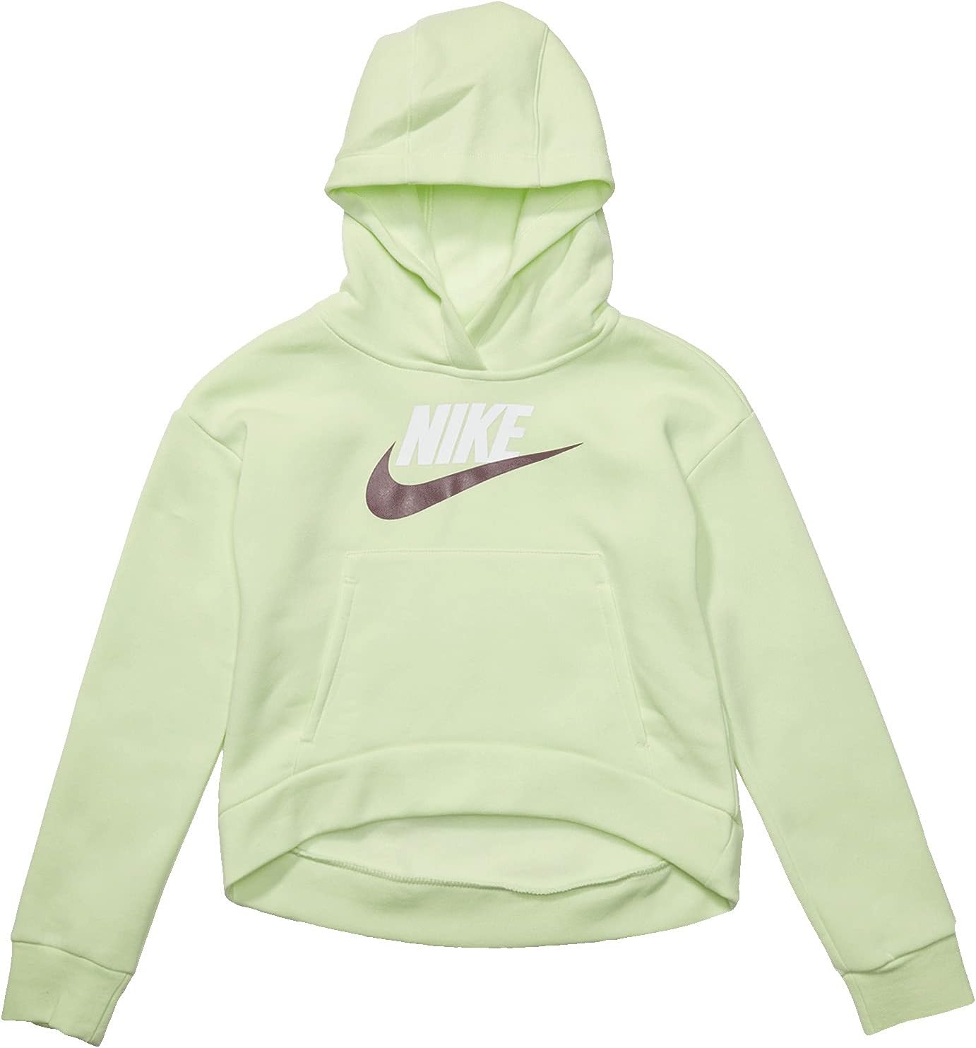 

Худи Nike Kids Sportswear Club Fleece Hoodie, цвет Lime Ice/Dark Wine/White