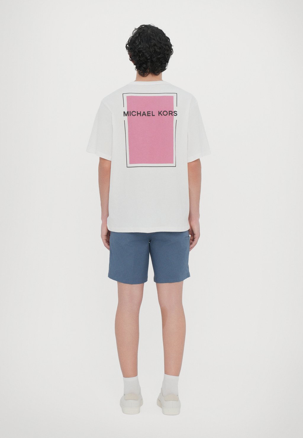 

Футболка с принтом MODERN TEE Michael Kors, белый