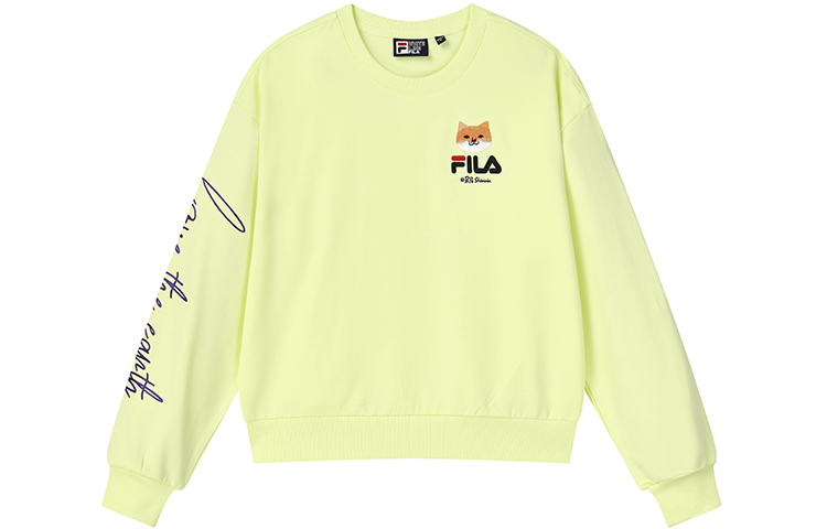 

FILA Толстовка Pepe Shimada женская флуоресцентный лаймовый зеленый