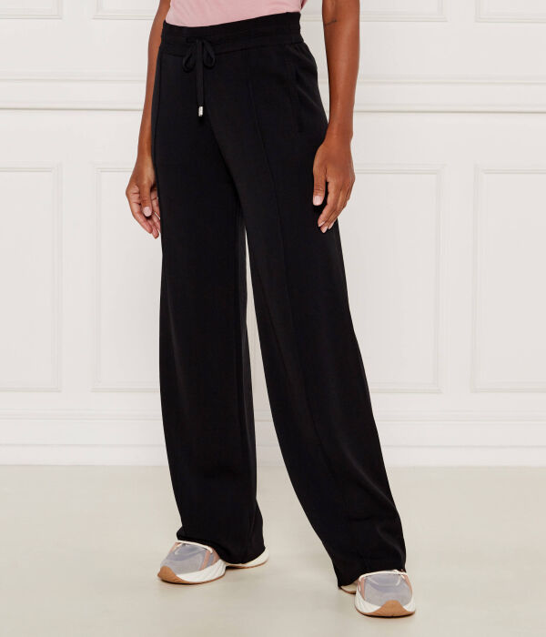 

Брюки Pinko Gardenia Flare Fit, черный