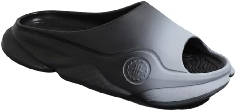 

Мужские повседневные тапочки с толстой подошвой, обеспечивающие комфорт на весь день. Идеально подходят как для спортивного, так и для городского стиля Hoalox, черный