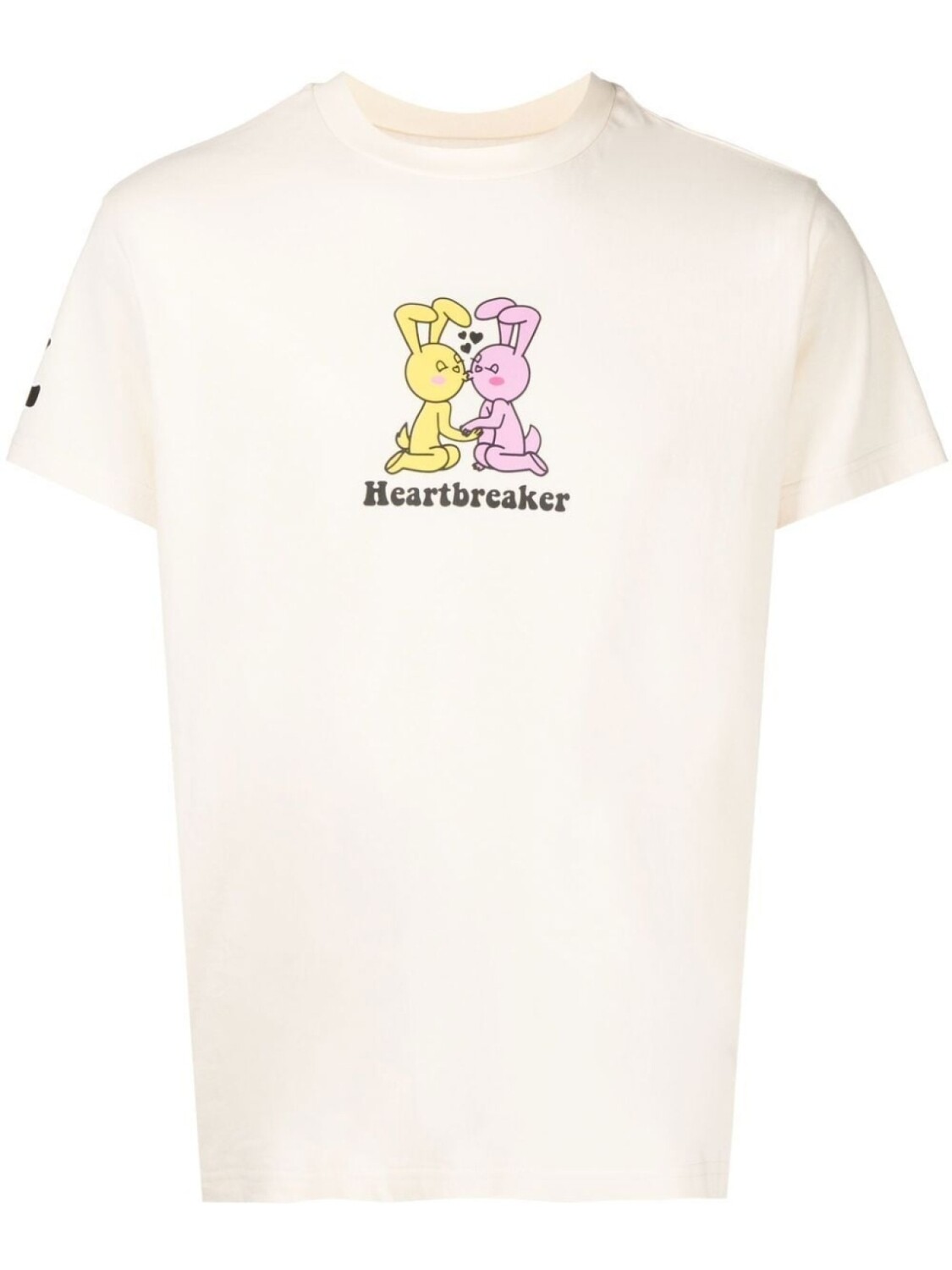 

Natasha Zinko футболка Heartbreaker с короткими рукавами, нейтральный цвет