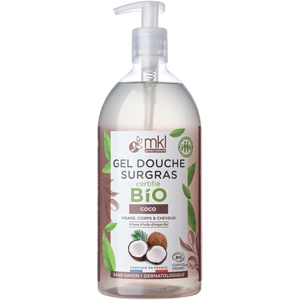 

Органический гель для душа Surgras с кокосом 1л Mkl Green Nature