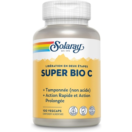 

Super Bio C Некислотная буферная формула Быстрое и продолжительное действие Solaray