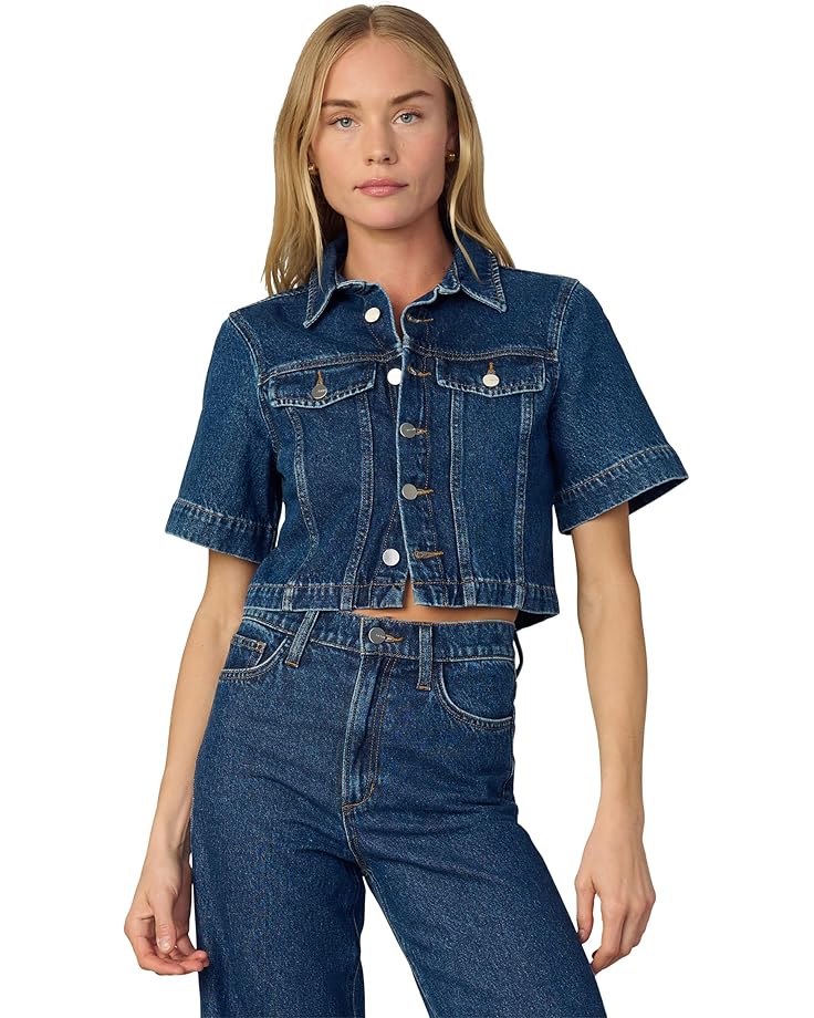 

Топ Joe's Jeans Denim Trucker Short, цвет Lively