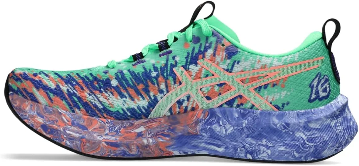 Мужские беговые кроссовки ASICS Noosa TRI 16, Vital Green Cobalt Burst — фото 4