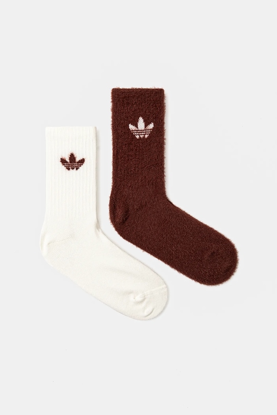 

Пушистые носки Fluffy Cr S 2 шт Adidas Originals, бордовый
