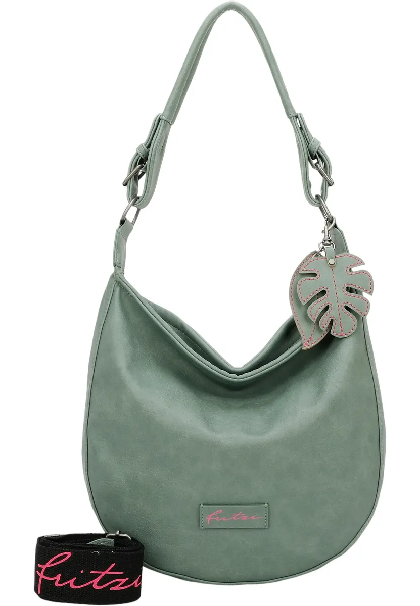 

Сумка через плечо Fritzi from Prussia "Eco Hobo", изготовленная из веганских и переработанных материалов Fritzi Aus Preußen, зеленый