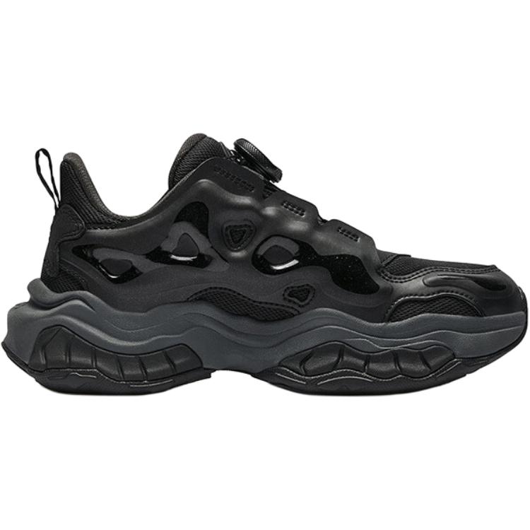 FILA KIDS Детские кроссовки BOA с амортизацией отскока, износостойкие, низкие, черные, для подростков — фото 2