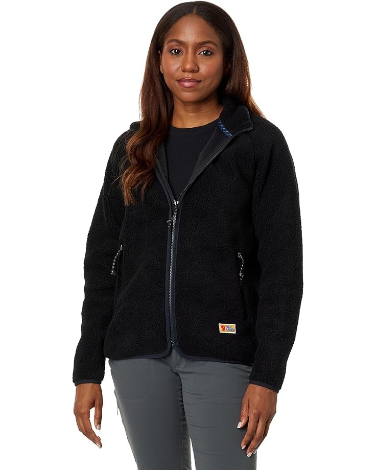 

Свитер Fjällräven Vardag Pile Fleece, черный