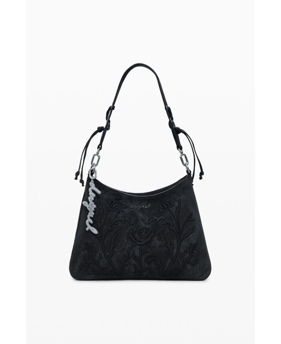 

Маленькая женская сумка с 3D-тиснением Desigual, Black