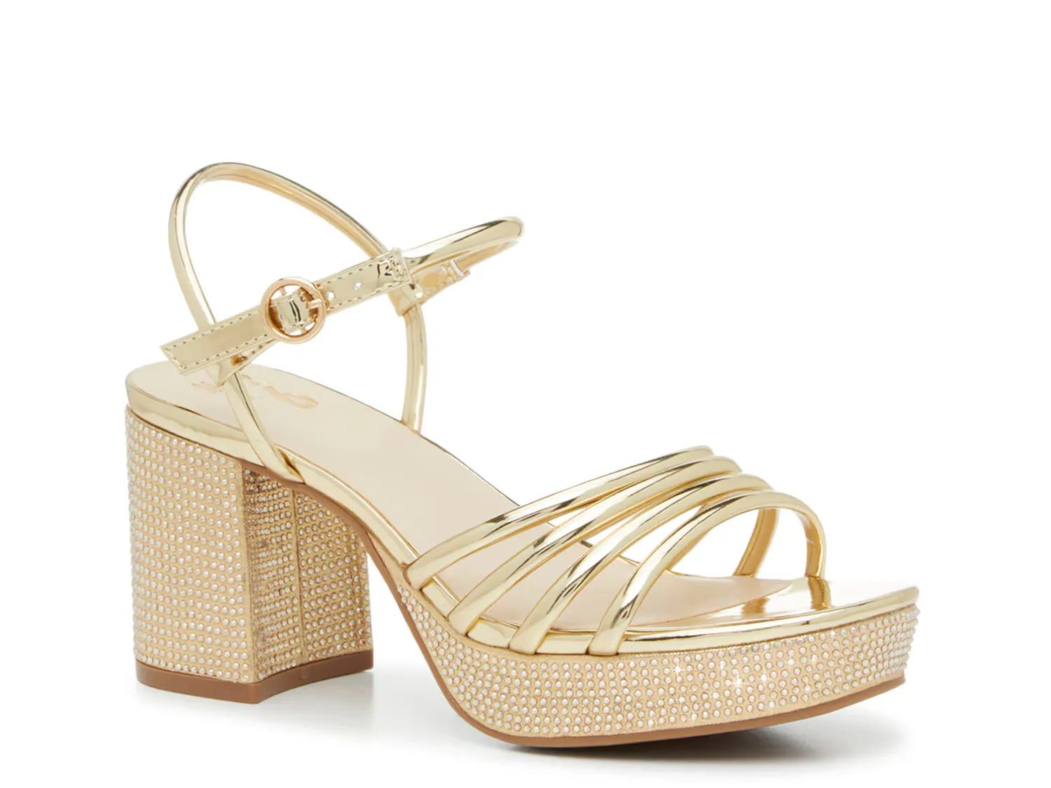 

Сандалии Carmen Platform Sandal Mix No. 6, золотой/металлик