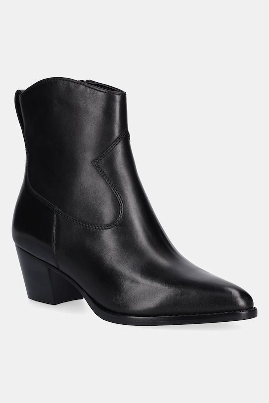 Кожаные ботинки Harpher Lauren Ralph Lauren, черный
