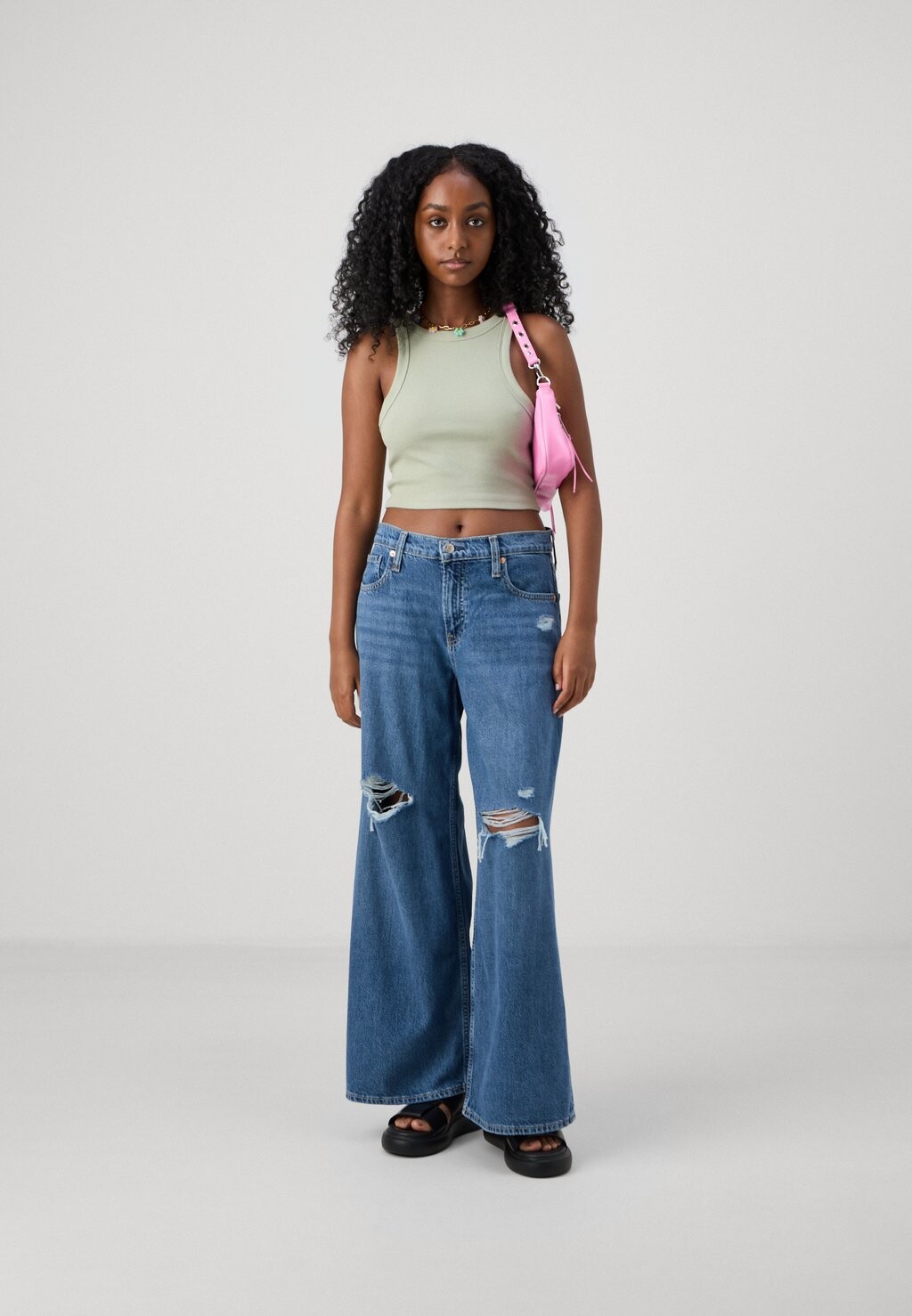 

Джинсы свободного кроя BAGGY TALIA GAP Petite, синий