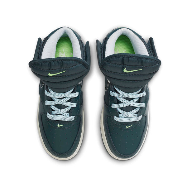 Кроссовки air force 1 mid Nike, зеленый — фото 4