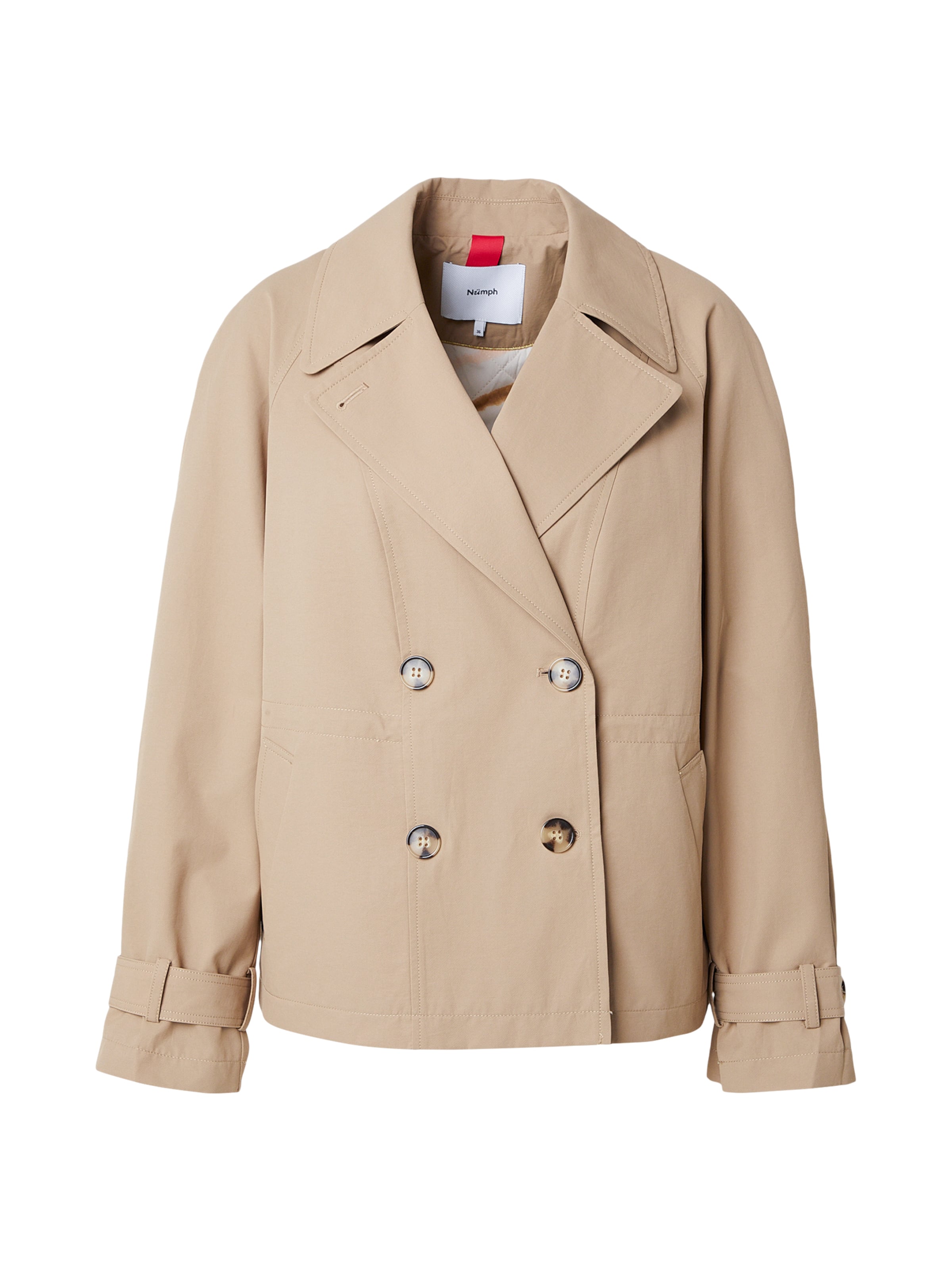 

NÜMPH Демисезонное пальто 'NUFLORIAN' в бежевом цвете
