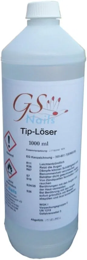 Жидкость для снятия типсов GS-Nails 1 литр Gs-Nails