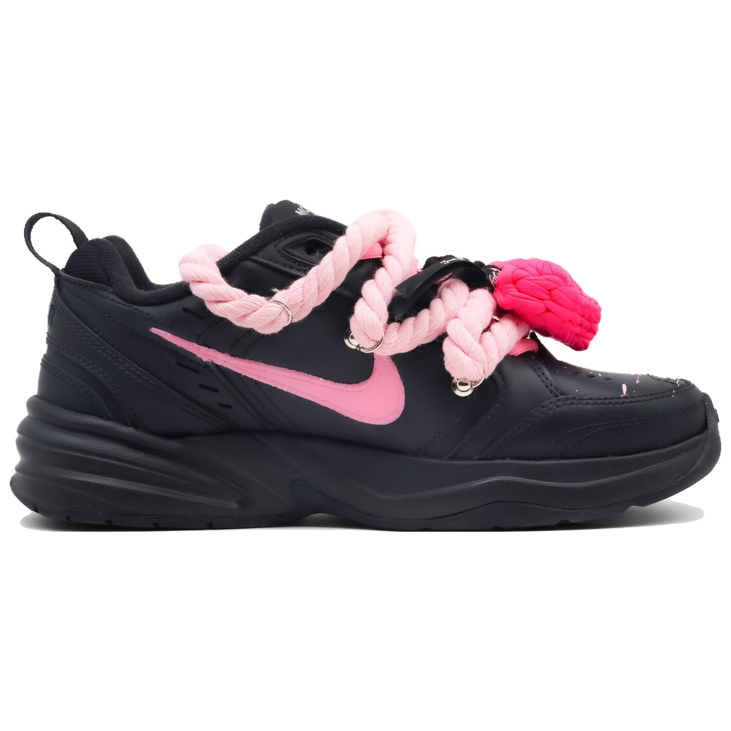 

Массивные кроссовки Nike Air Monarch 4 унисекс, Black/Pink