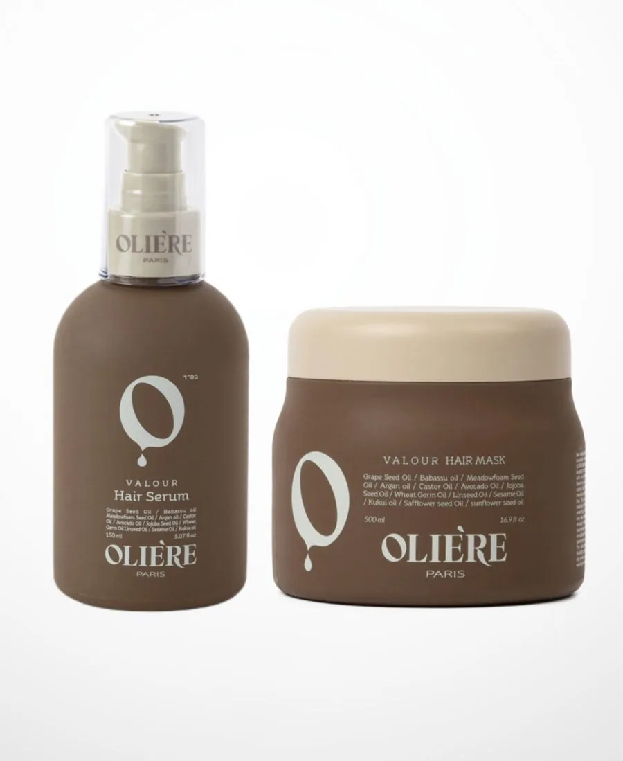 Oliere Paris Набор для ухода за волосами Valour Repair & Finish