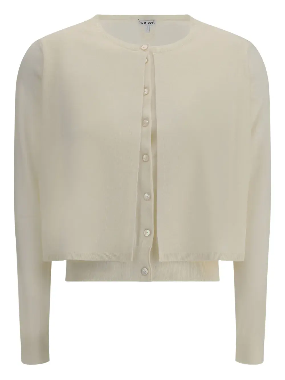 

Шерстяной кардиган LOEWE, нейтральный