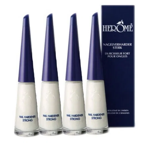 Укрепитель для ногтей Herome Nail Hardener Strong, 4 x 10 мл Herome