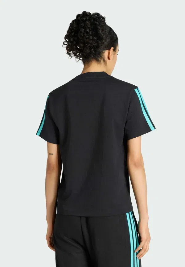 Футболка клубная Adidas Performance, черный полумятный — фото 2