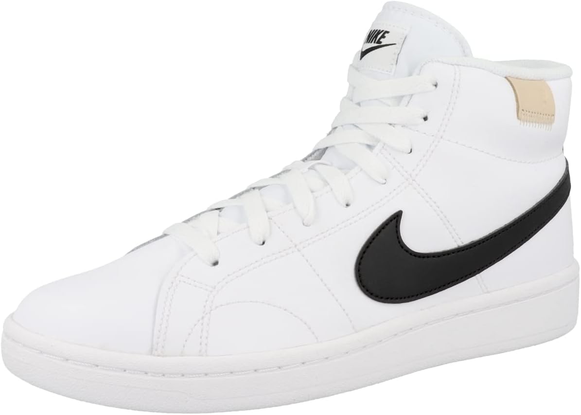 Мужские зимние кроссовки Nike Court Vision Mid Winter DR7882, белый/черный — фото 4