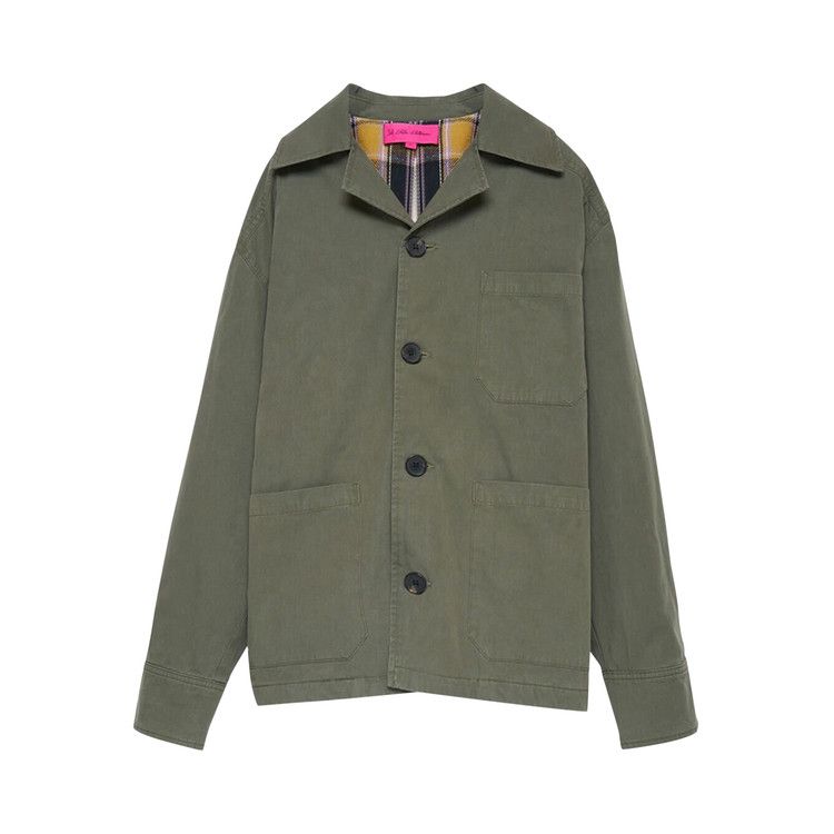 

Пальто The Elder Statesman Workwear Chore Coat, New Olive