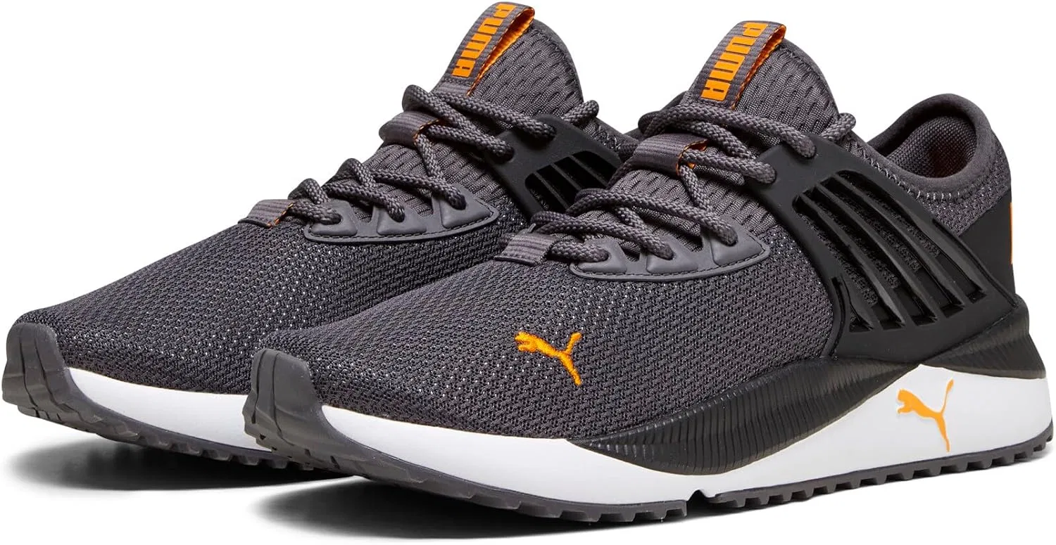 Кроссовки PUMA Unisex Pacer Future, Dark Coal Puma Black Pumpkin Pie — фото 4
