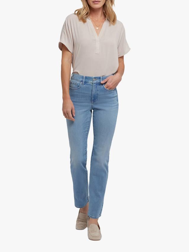 

Высокие джинсы Marilyn с прямыми штанинами NYDJ, Heritage Glow