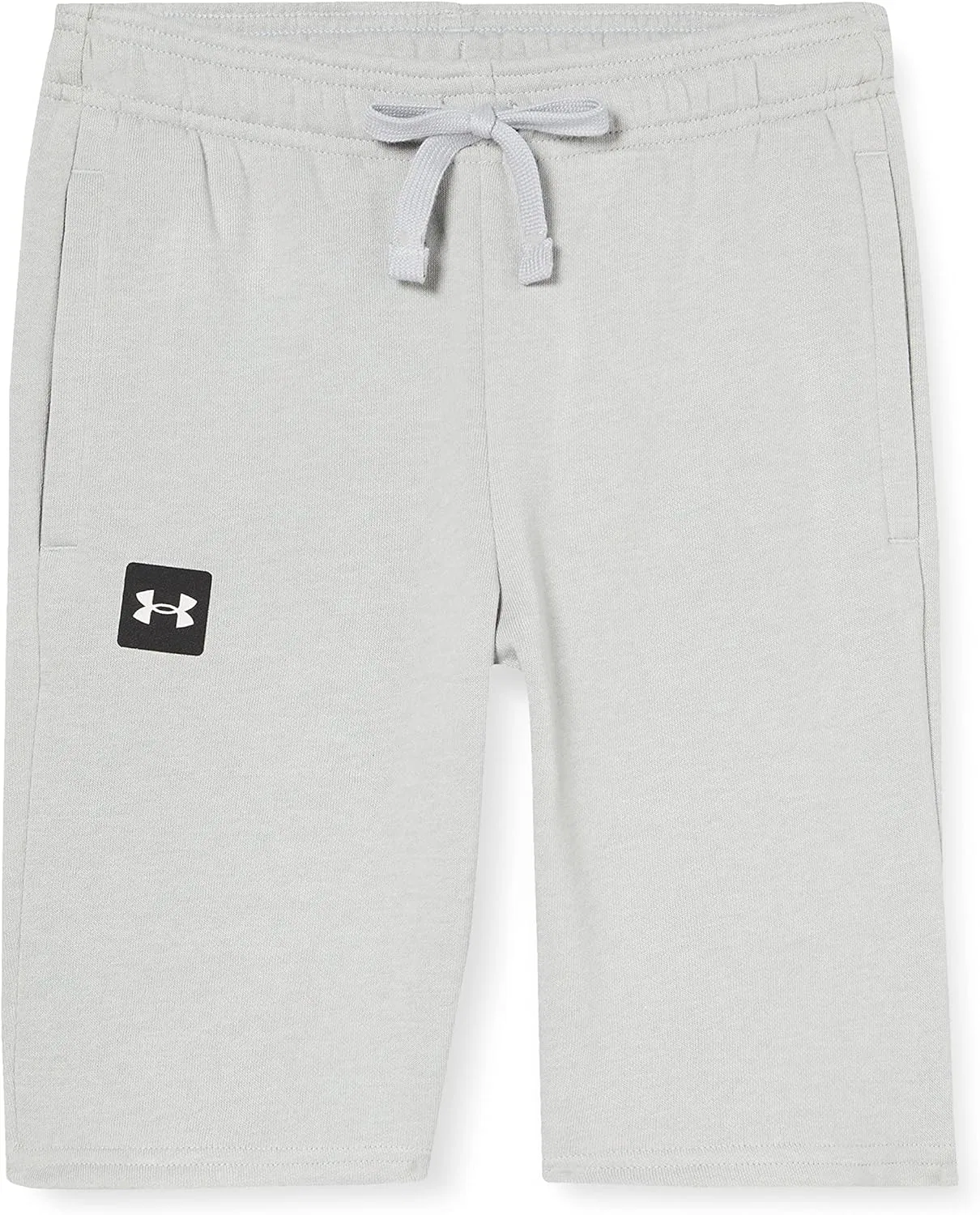 Детские шорты Under Armour Rival Fleece Logo 2, Mod Gray Light Heather (011)/Onyx White