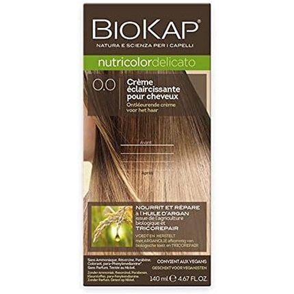 Крем для осветления волос Nutricolor Delicato 0,0 140мл Biokap — фото 2