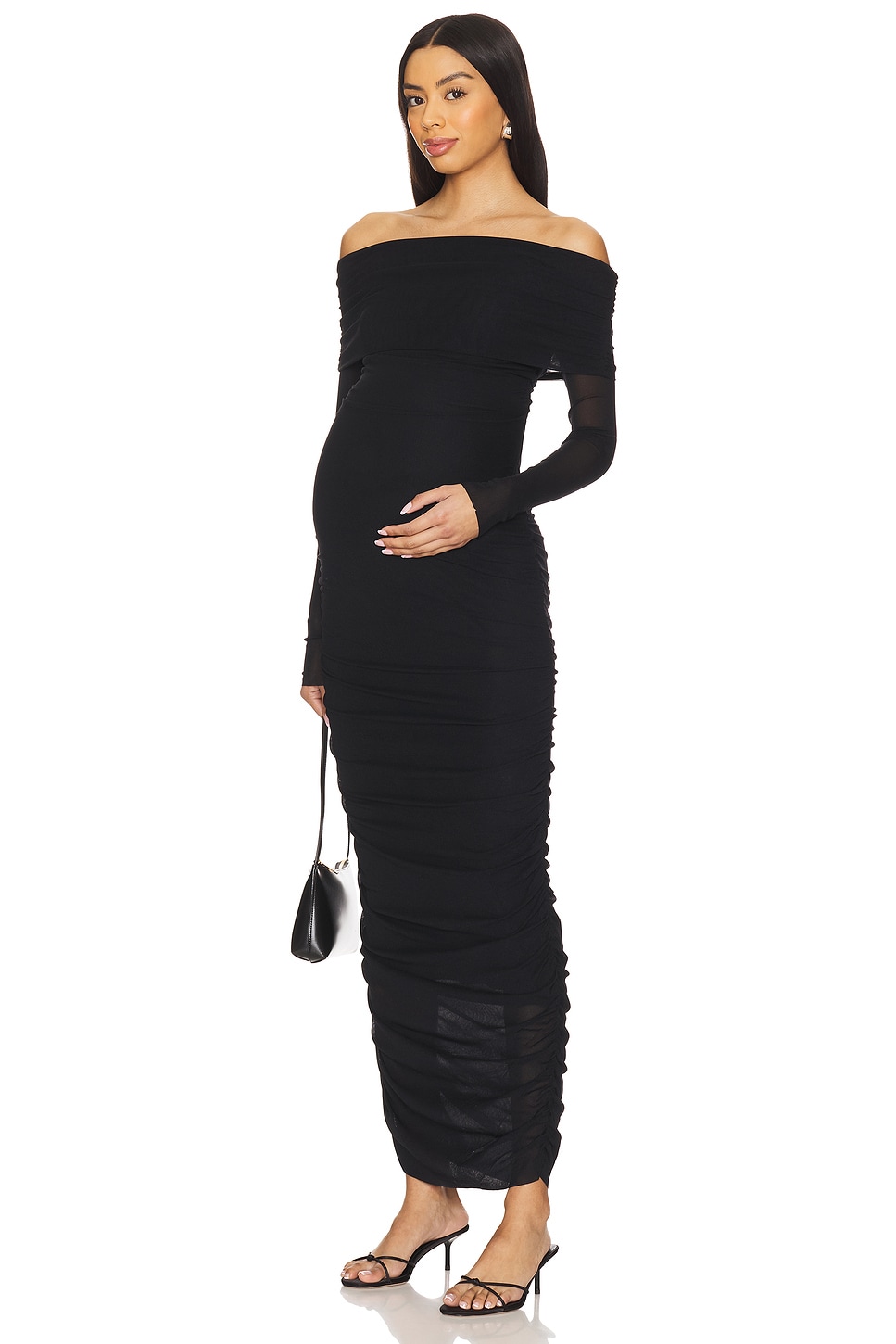 

Платье с открытыми плечами Bumpsuit, black