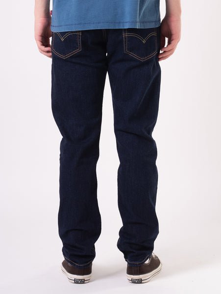 Джинсы зауженные 502 темно-синего цвета RINSEY Levi's, Dark Indigo - Flat Finish — фото 3