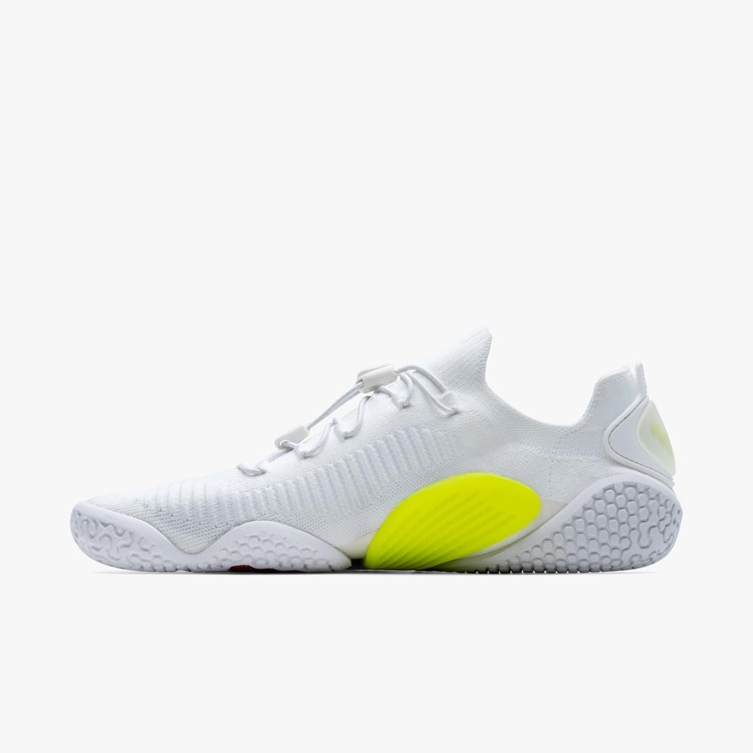 Кроссовки Vivobarefoot Motus Flex для мужчин, Обеспечивают естественное движение стопы и нулевой перепад, Улучшают силу и устойчивость, Легкие для тренировок и бега, Обувь для заземления, белый — фото 4