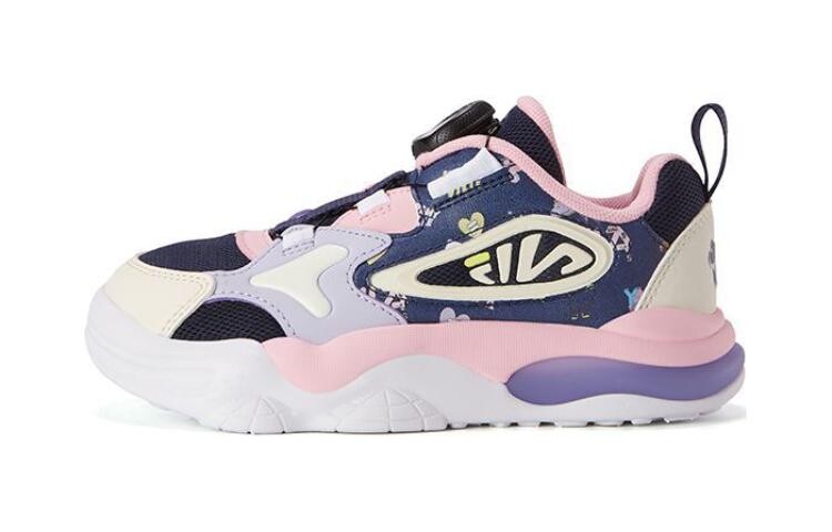 Детские кроссовки FILA BP, Black/Pink/Purple