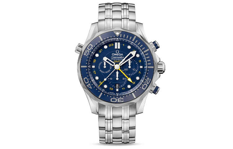 

OMEGA Часы для дайвинга seahorse series 300m автоматический механизм мужские часы 44mm синий циферблат