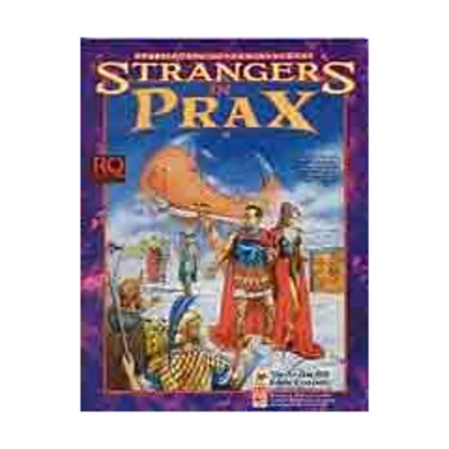 

Strangers in Prax, RuneQuest (Avalon Hill), мягкая обложка