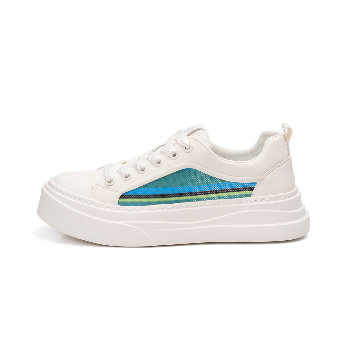 

AQUASCUTUM Дышащие низкие повседневные кроссовки мужские бело-голубые, цвет White Blue